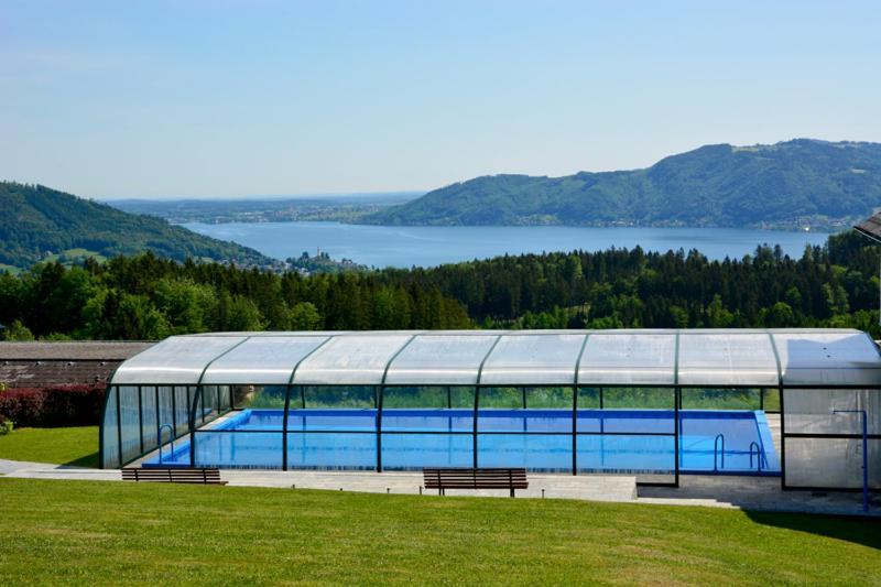 Ferienhotel Hofer Superior Strass im Attergau ภายนอก รูปภาพ